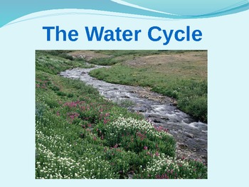 Preview of Water Cycle Diagram Interactive PowerPoint