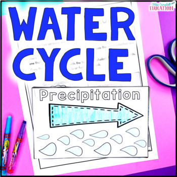 Preview of Water Cycle Diagram Lessons Activity and Quiz - Precipitation Condensation