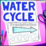 Water Cycle Diagram Lessons Activity and Quiz - Precipitat