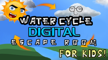 Preview of Water Cycle Digital Escape Room!