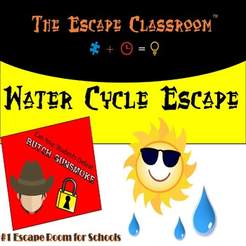 Preview of Water Cycle Escape Room  | The Escape Classroom