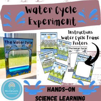 Preview of Water Cycle Experiment - Hands-On Science Learning