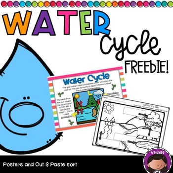 Preview of Water Cycle Freebie