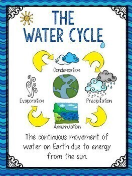 Water Cycle Freebie Pack! by Chrissy Beltran | Teachers Pay Teachers