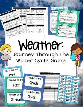 Preview of Water Cycle Game : Journey Through the Water Cycle