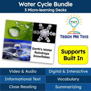 Preview of Water Cycle Informational Text Reading Passages and Activities Bundle