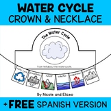 Water Cycle Activity Crown and Necklace Crafts + FREE
