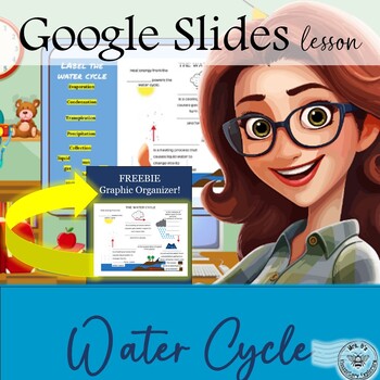 Preview of Water Cycle Lesson and Graphic Organizer Bundle
