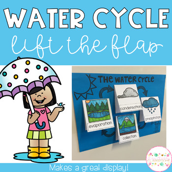 Preview of Water Cycle Lift the Flap Display