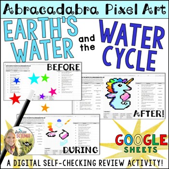 Preview of Water Cycle Pixel Art Digital Review