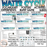 Water Cycle: Posters, Games, Printables, Slides (5.P.2.1)
