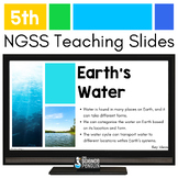 Water Cycle & Distribution of Earth's Water Teaching Slide