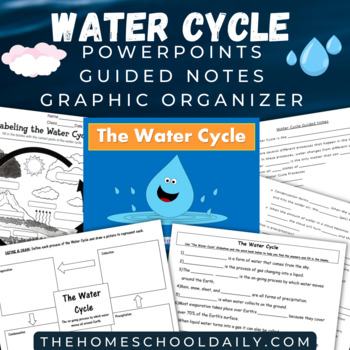 Preview of Water Cycle PowerPoints & Printables Pack