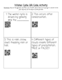 Water Cycle QR Code Activity