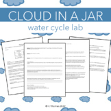Water Cycle Science Lab Cloud in a Jar