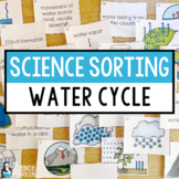 Water Cycle Science Sort | Evaporation Condensation Precip