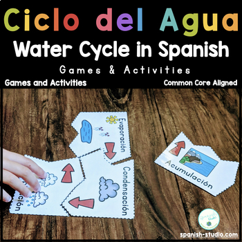 Preview of Ciclo del Agua/ Water Cycle in Spanish