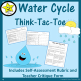 Water Cycle Choice Board Assessment Distance Learning