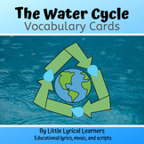 Water Cycle Vocabulary Cards; Life Cycle of a Snowflake