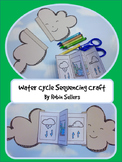 Water Cycle {Water Cycle Sequencing Card Craft}