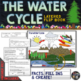 Water Cycle and Weather Facts and Fill Ins Flip Book 