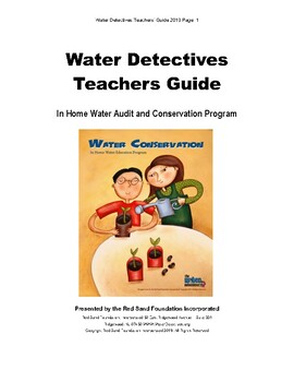 Preview of Water Detectives Teachers Guide
