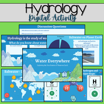 Preview of Water Distribution Digital Activity