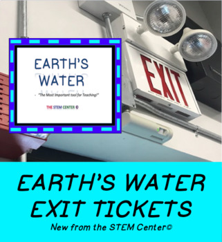 Preview of Water Exit Tickets