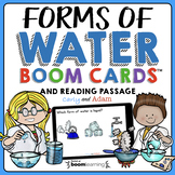 Water Forms Boom Cards™ | Water on Earth Reading Passage |