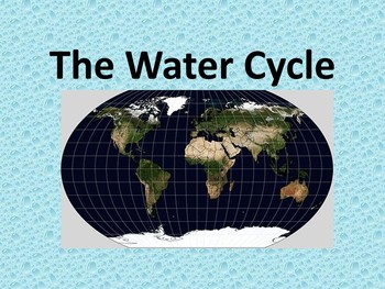 Preview of Water (Hydrologic) Cycle PowerPoint (free handout included)