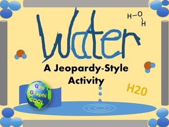 Preview of Water - Jeopardy Style Activity