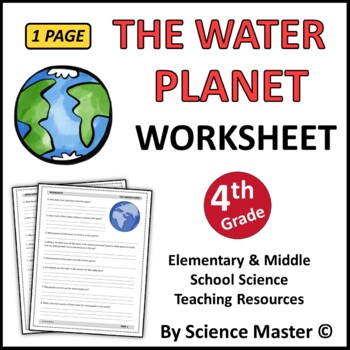 32 Earth The Water Planet Worksheet Answers - support worksheet