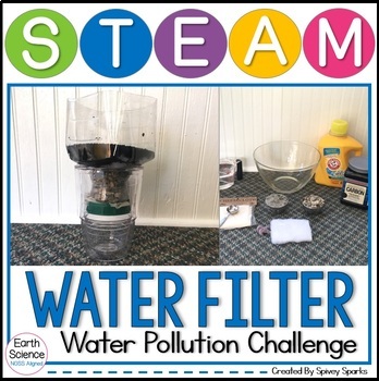 Preview of Water Pollution Water Filter STEM