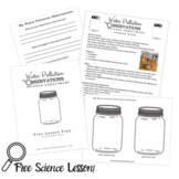 Water Pollution Observation Science Experiment - Free Lesson