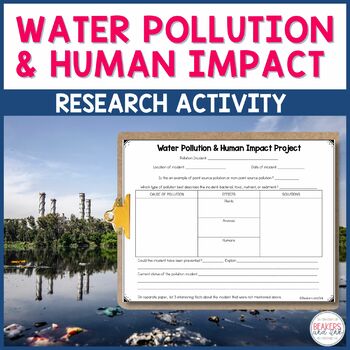 Preview of Water Pollution and Human Impact on the Environment Project