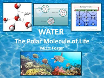 Preview of Water Properties PowerPoint (editable)