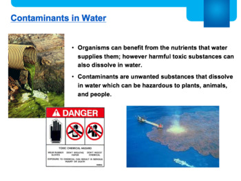 Preview of Water Quality Presentation