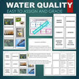 Water Quality- Turbidity, Nitrate, Pollution Sort & Match 