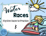 Water Rhythm Races Game {Quarter Rest}