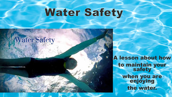 Preview of Personal Water Safety No Prep SEL Social-emotional Learning Lesson w 5 Videos