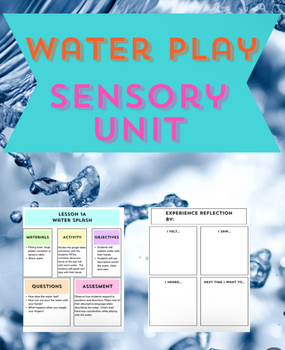 Preview of Water Sensory Play Inquiry Unit