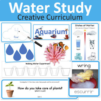 Preview of Water Study - Creative Curriculum