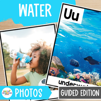 Preview of Water Study GUIDED Edition - Real Photos for The Creative Curriculum