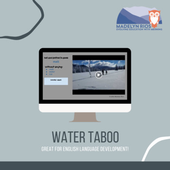 Preview of Water Taboo Slides