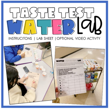 Preview of Water Test Test Lab Activity