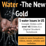 Water - The New Gold. DISTANCE LEARNING. Unit - Water Issu