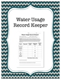 Water Usage Record Keeper