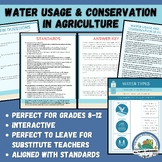Water Usage and Conservation in Agriculture - Preserving N