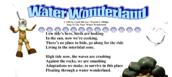 Preview of Water Wonderland - Sing Along Science