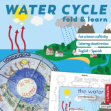 Water cycle fold and learn